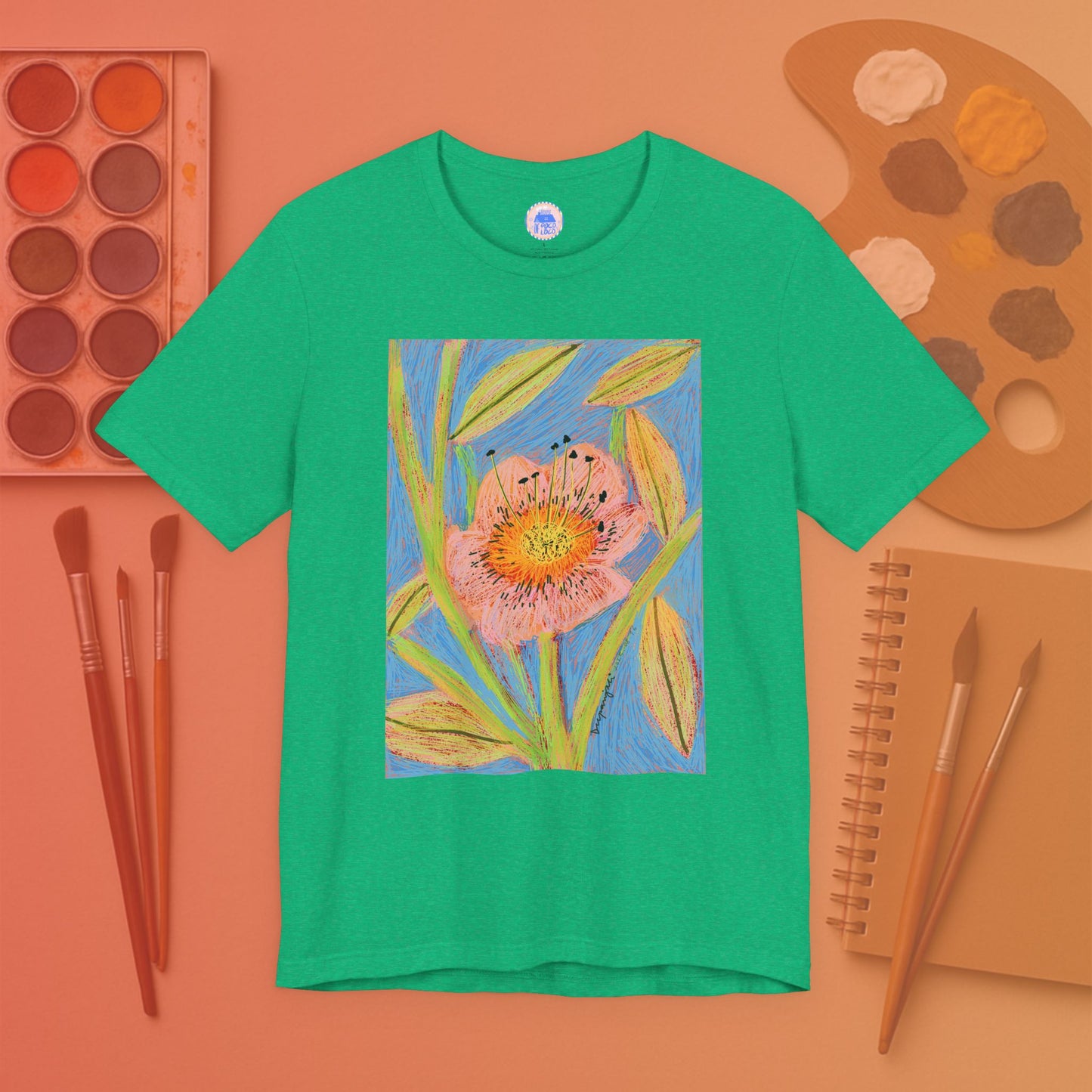 Flower Power - Pop Art Unisex Tee
