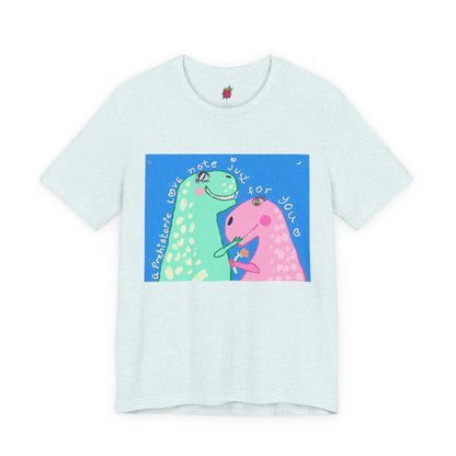 Dino Love - Pop Art Unisex Tee House of Poco Loco