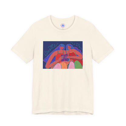 Besties Together - Pop Art Unisex Tee