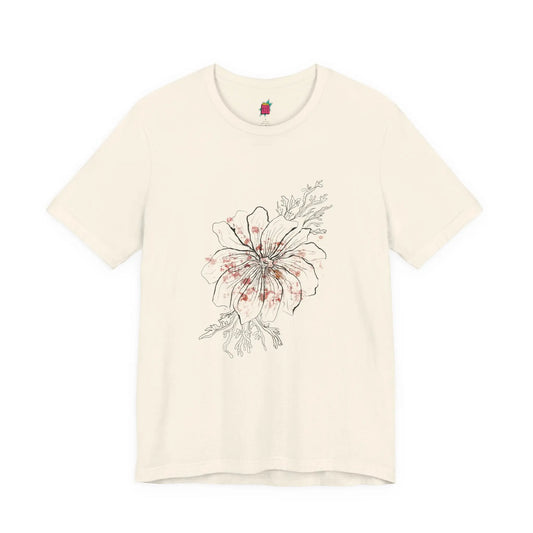 Hibiscus Flower - Pop Art Unisex Tee House of Poco Loco