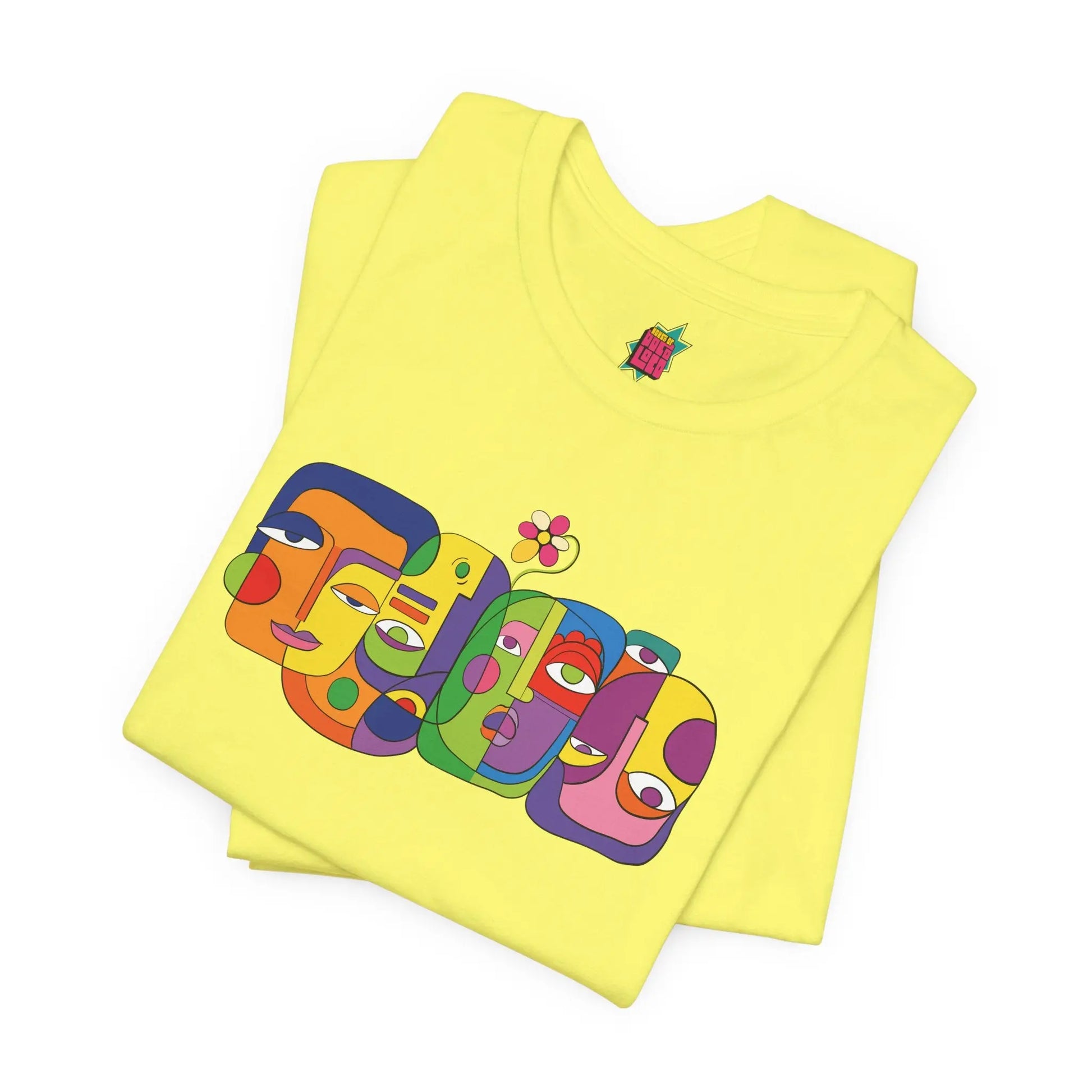Multi Faces - Pop Art Unisex Tee House of Poco Loco