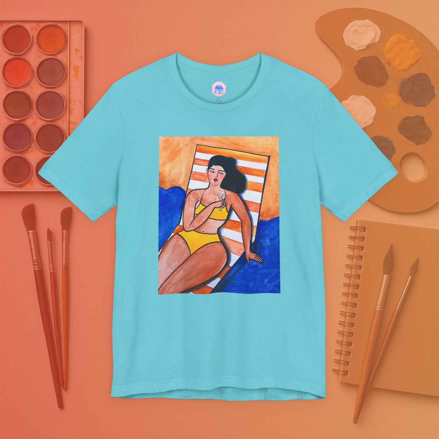 Beach Bod - Pop Art Unisex Tee