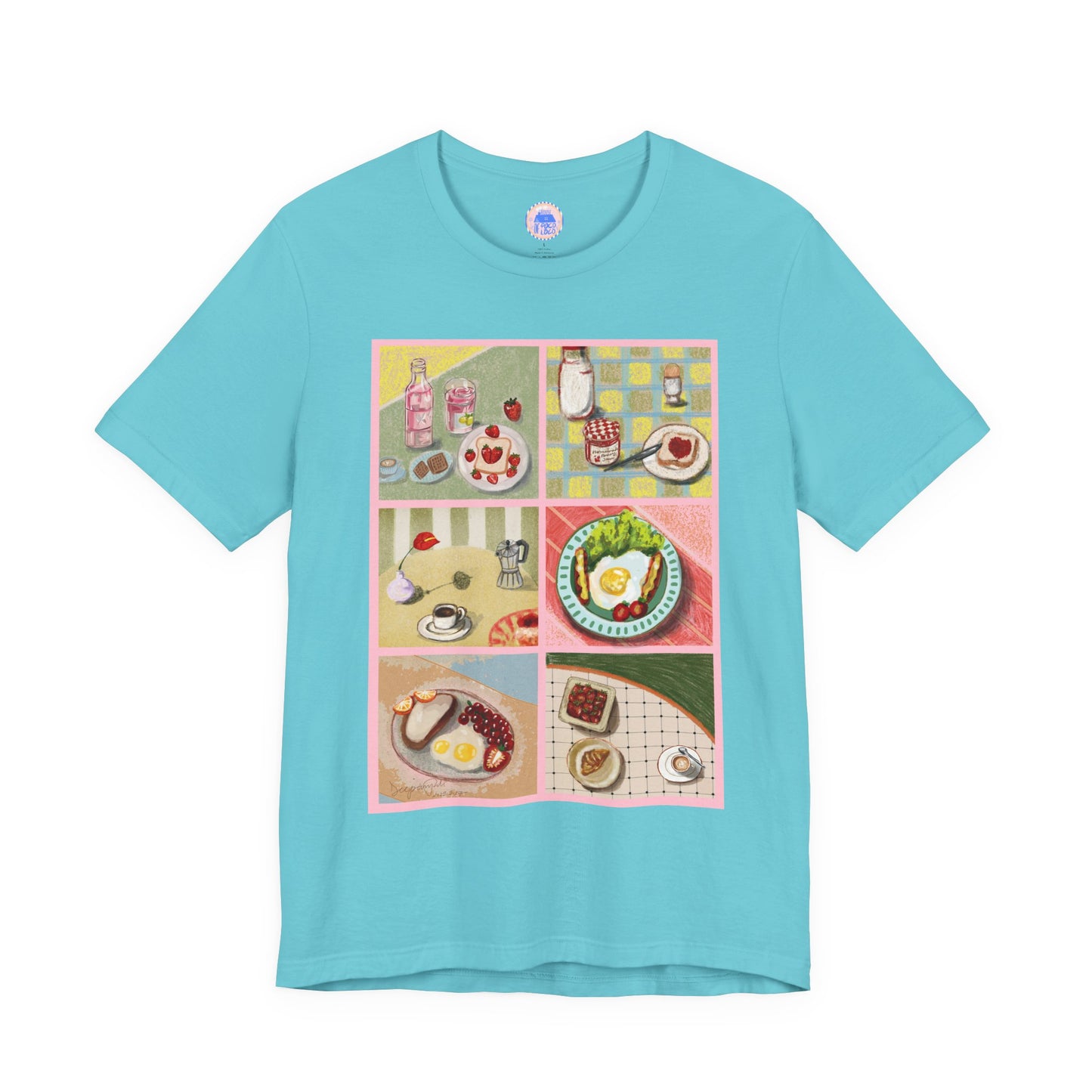 Picnic Setting - Pop Art Unisex Tee