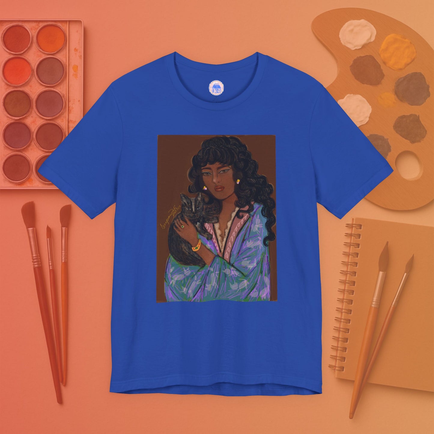 Curly Lady - Pop Art Unisex Tee