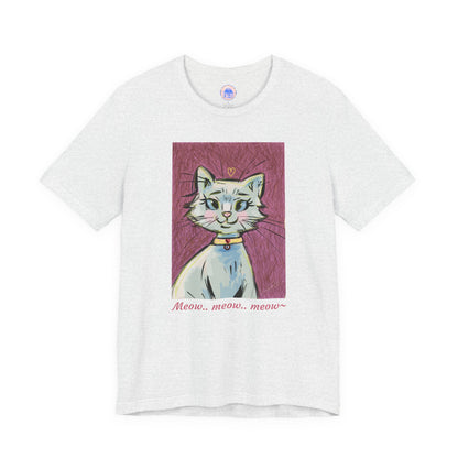 Cat Meow Meow - Pop Art Unisex Tee