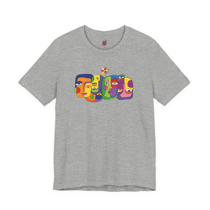 Multi Faces - Pop Art Unisex Tee House of Poco Loco
