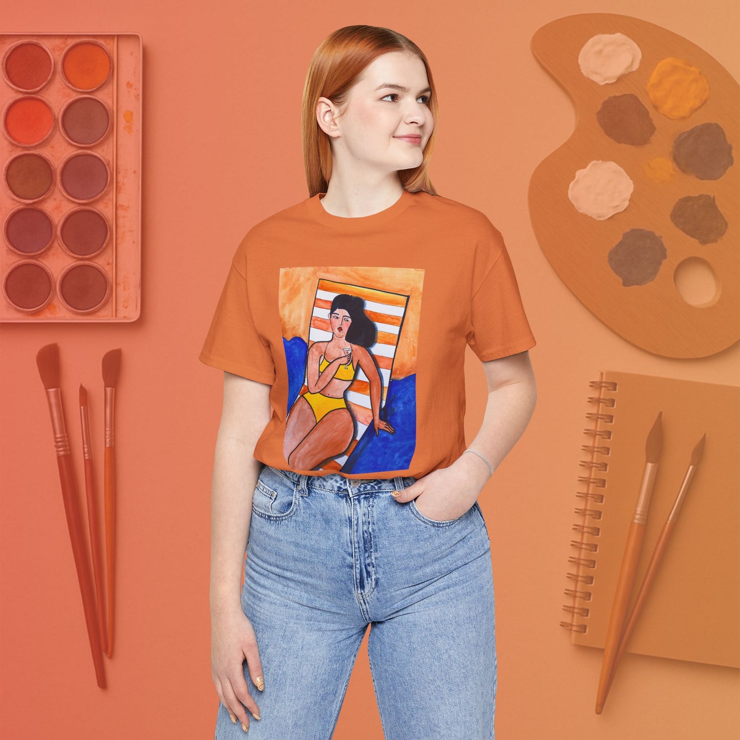 Beach Bod - Pop Art Unisex Tee
