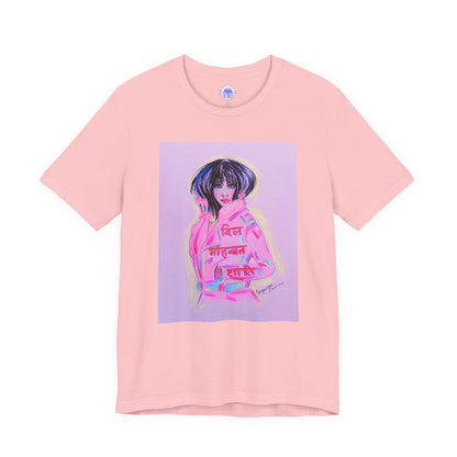 Lady Pink - Pop Art Unisex Tee