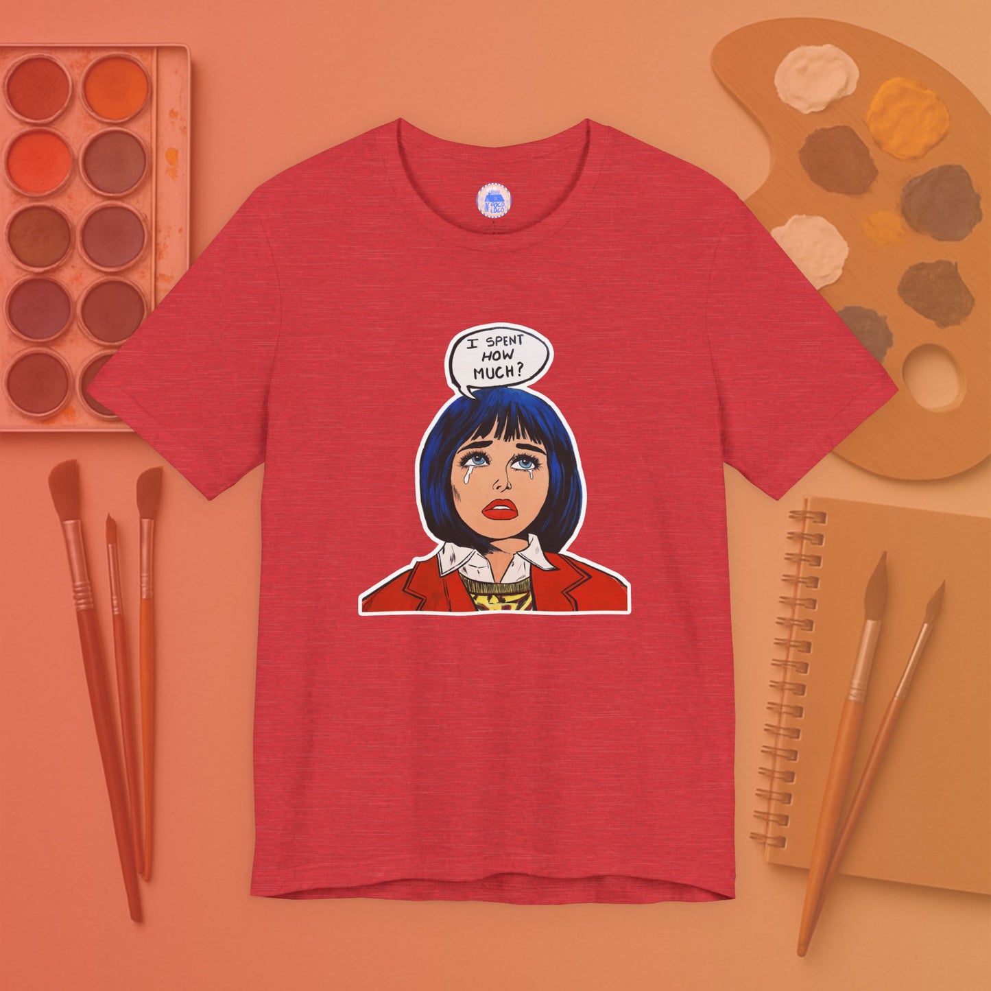 I Spent How Much - Pop Art Unisex Tee