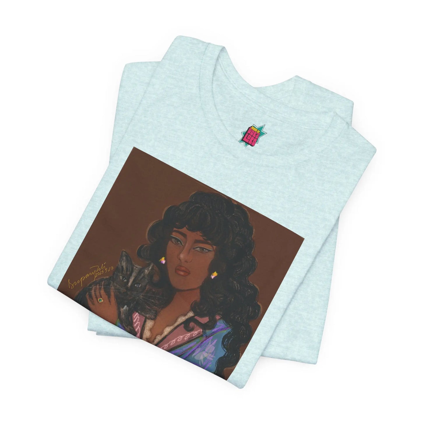 Curly Lady - Pop Art Unisex Tee House of Poco Loco