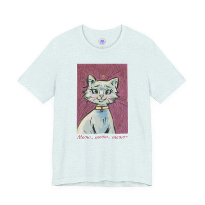 Cat Meow Meow - Pop Art Unisex Tee