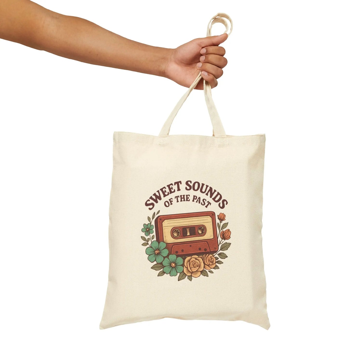 Sweet Sounds - Vintage Cotton Tote Bag House of Poco Loco