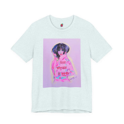 Lady Pink - Pop Art Unisex Tee House of Poco Loco