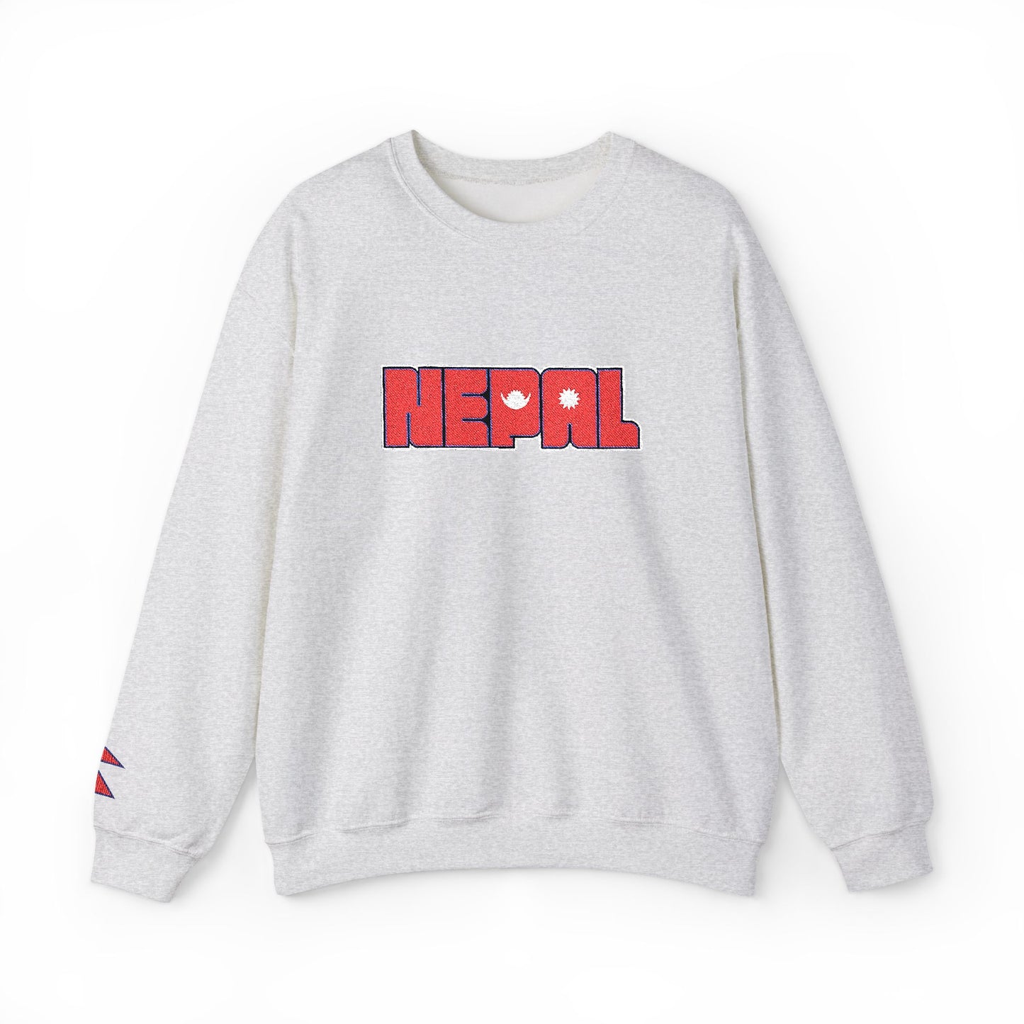 Nepal  Flag - Embroidery Unisex Sweatshirt