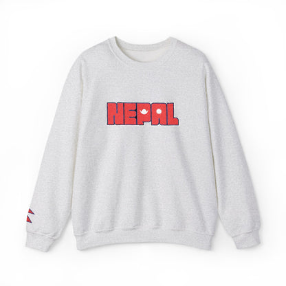 Nepal  Flag - Embroidery Unisex Sweatshirt