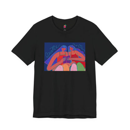 Besties Together - Pop Art Unisex Tee House of Poco Loco