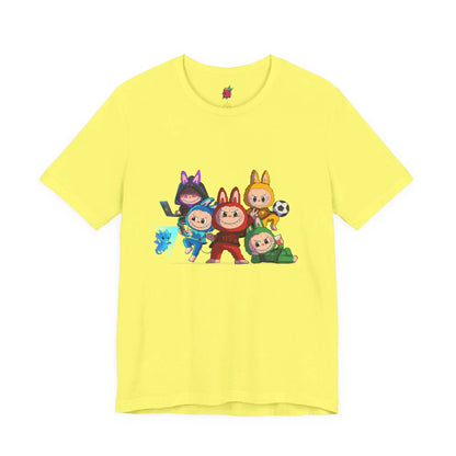 Labubu Assemble - Pop Art Unisex Tee House of Poco Loco