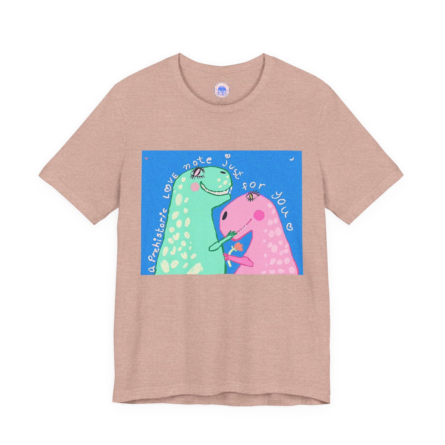 Dino Love - Pop Art Unisex Tee