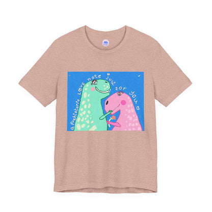 Dino Love - Pop Art Unisex Tee