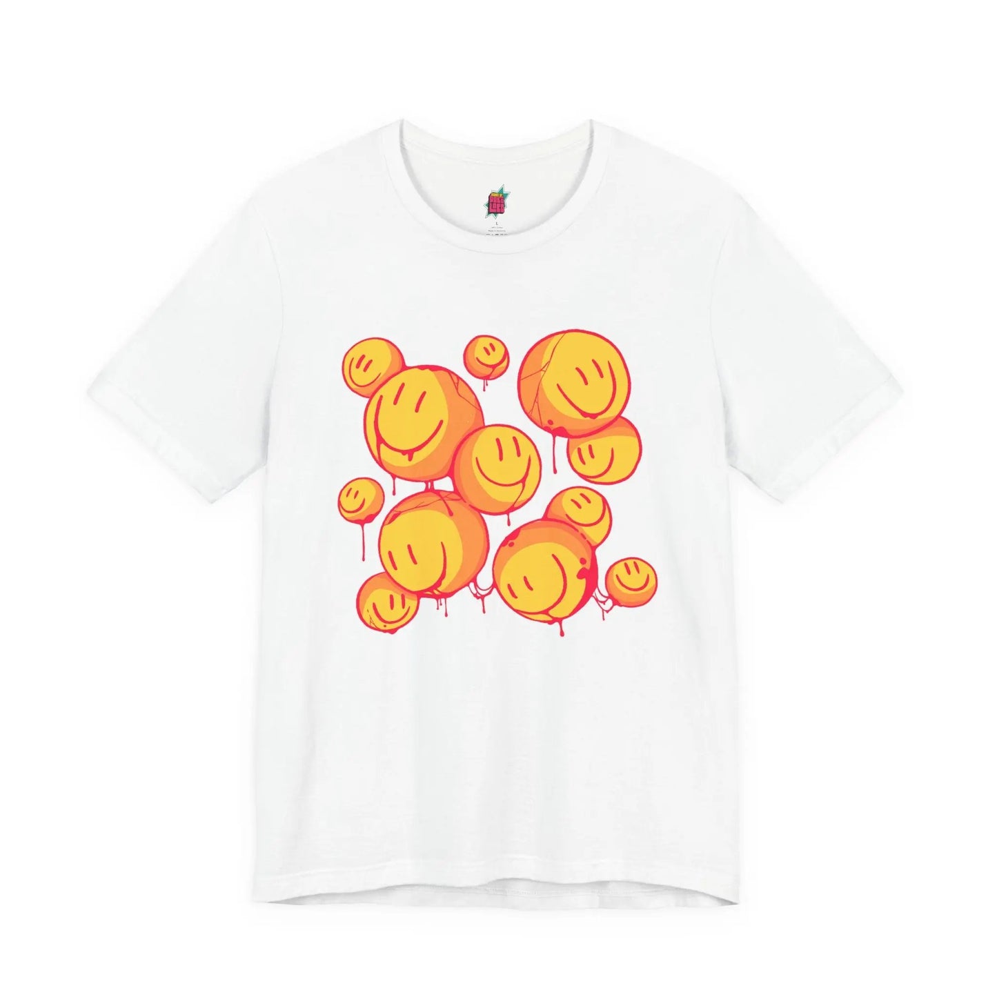 Crazy Smileys - Pop Art T-Shirt Unisex House of Poco Loco
