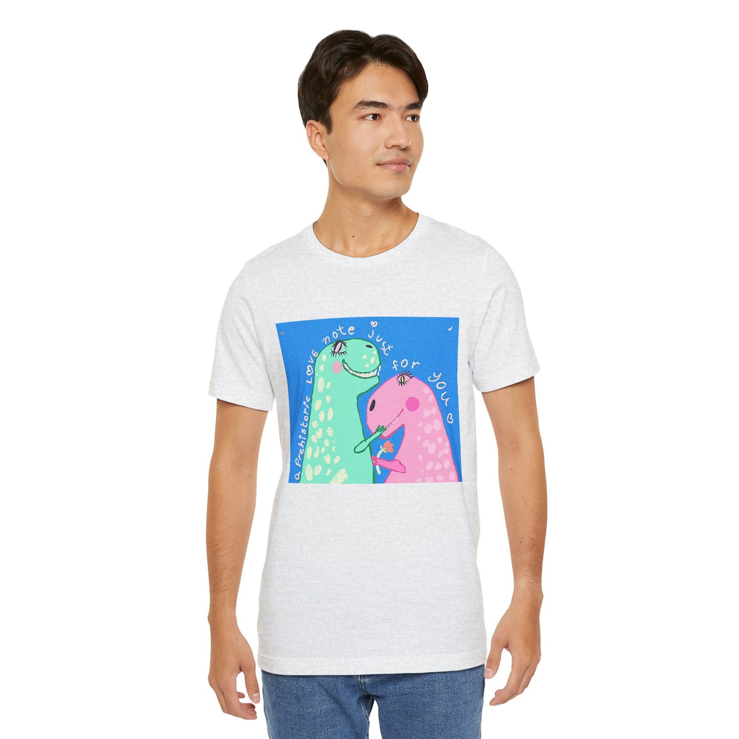 Dino Love - Pop Art Unisex Tee