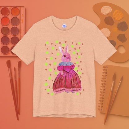 Pink Bunny - Pop Art Unisex Tee