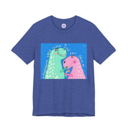Dino Love - Pop Art Unisex Tee