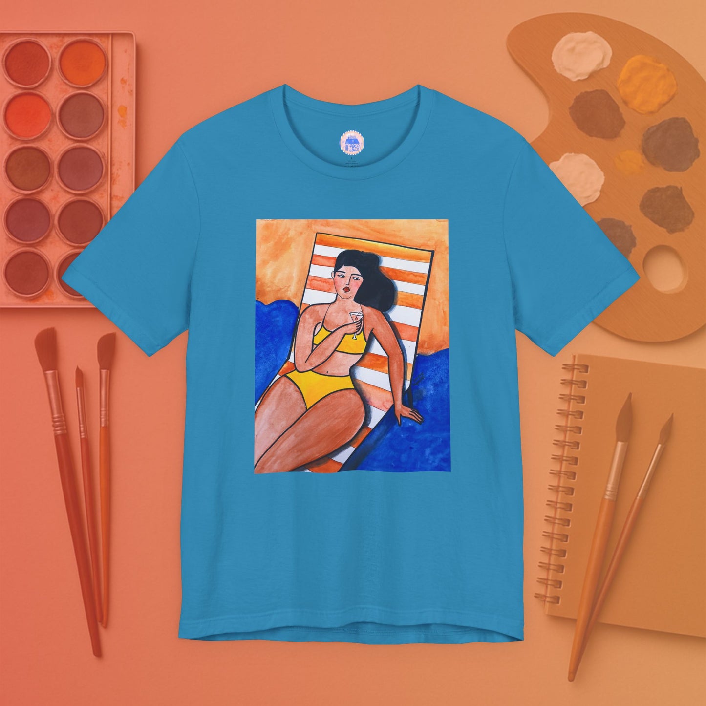 Beach Bod - Pop Art Unisex Tee