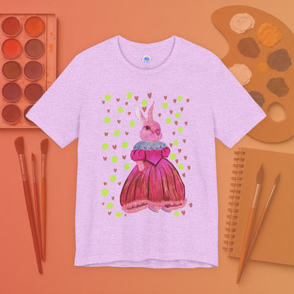 Pink Bunny - Pop Art Unisex Tee