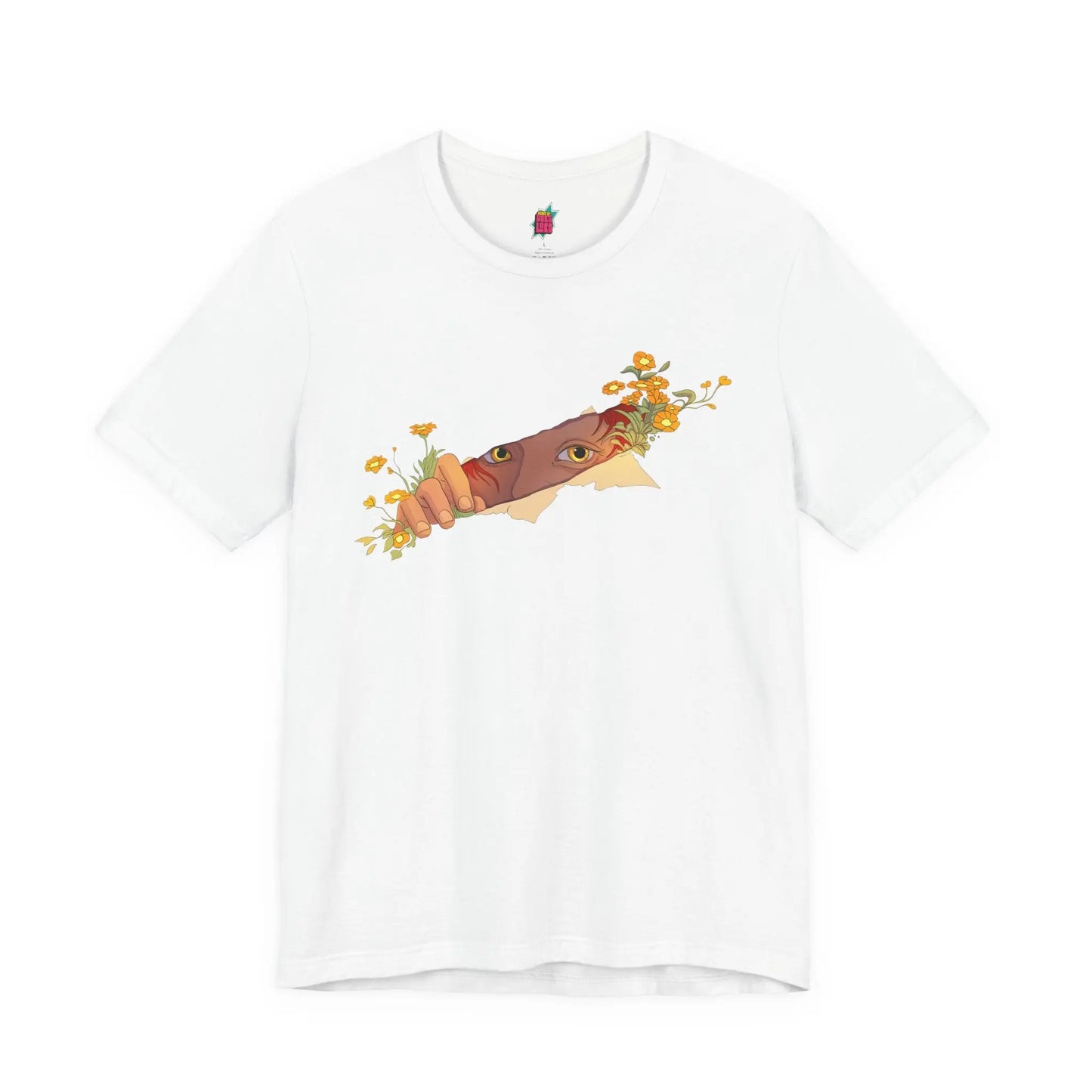 Flower Peek - Pop Art Unisex Tee House of Poco Loco