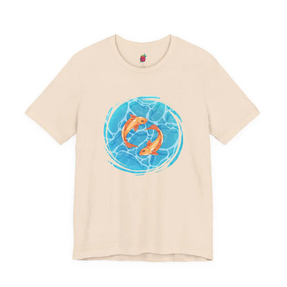 Fish in Blues - Pop Art Unisex Tee House of Poco Loco