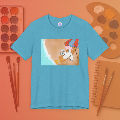 Beach Duck - Pop Art Unisex Tee