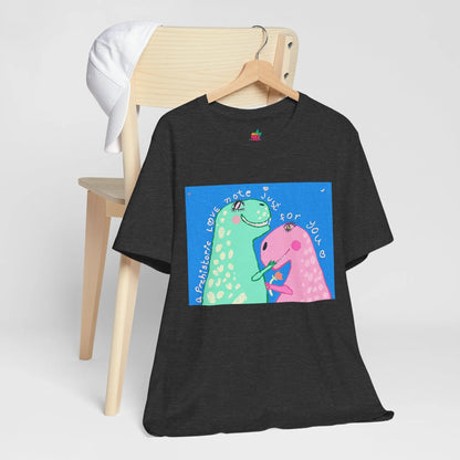 Dino Love - Pop Art Unisex Tee House of Poco Loco