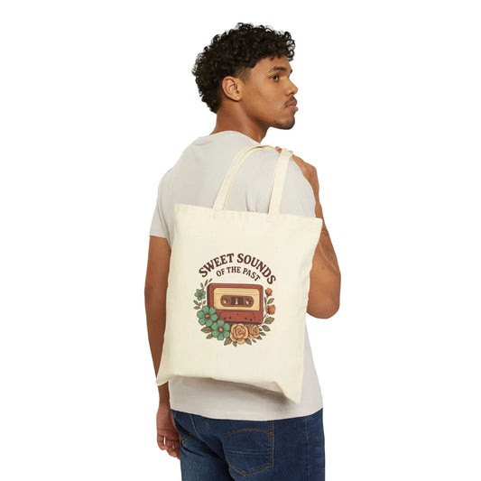 Sweet Sounds - Vintage Cotton Tote Bag House of Poco Loco