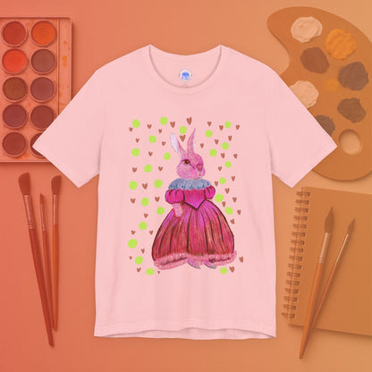 Pink Bunny - Pop Art Unisex Tee