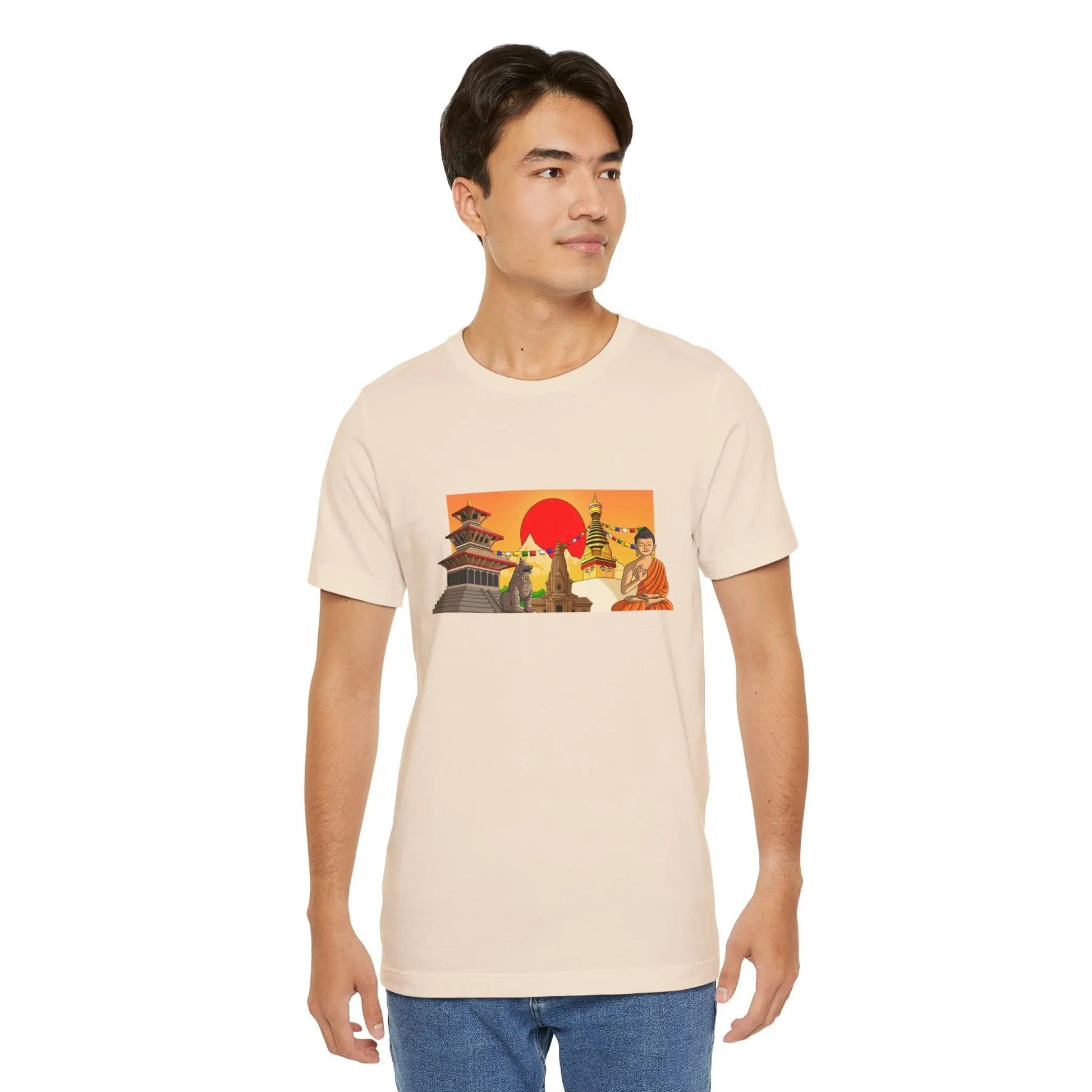 Kathmandu Valley - Pop Art T-Shirt Unisex House of Poco Loco