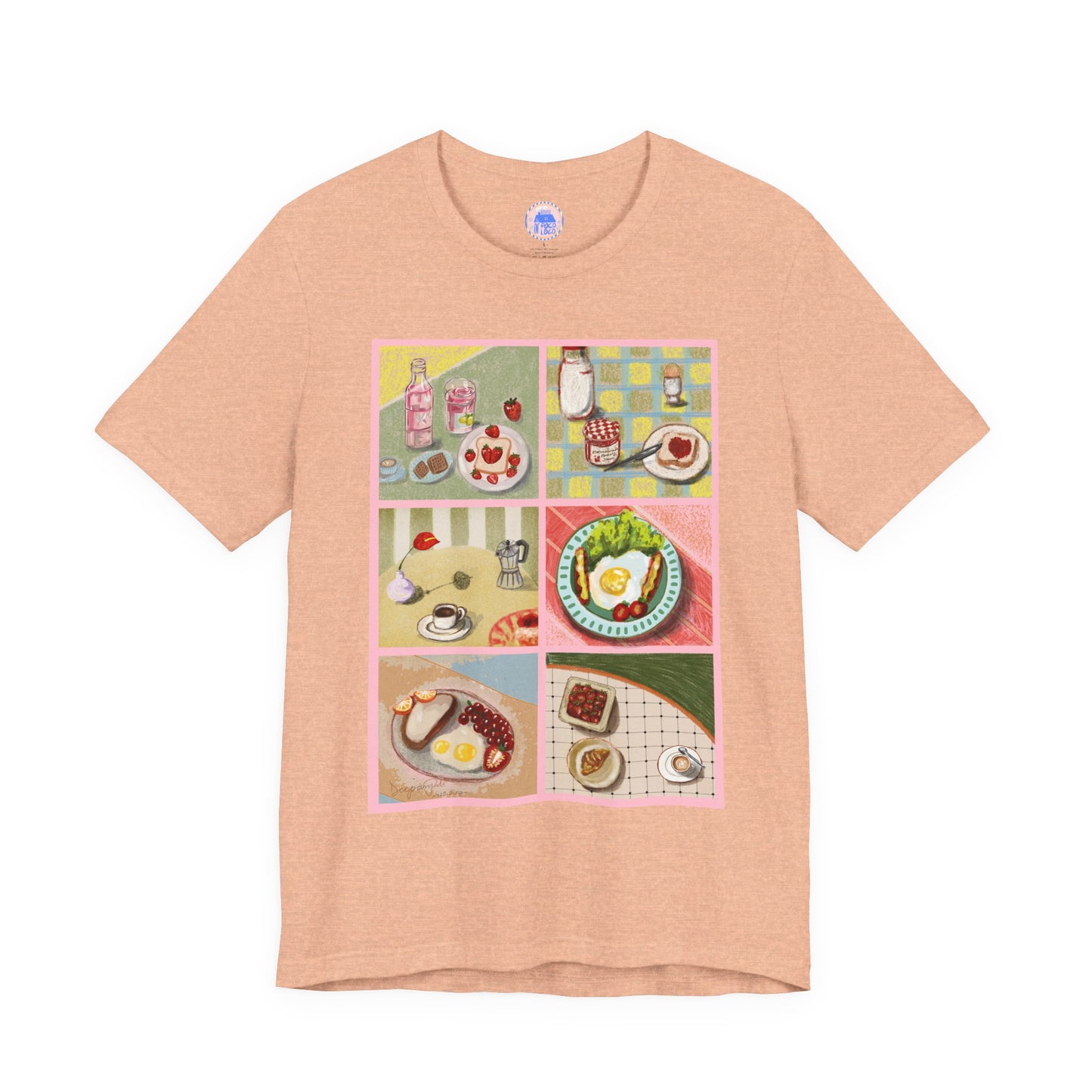 Picnic Setting - Pop Art Unisex Tee