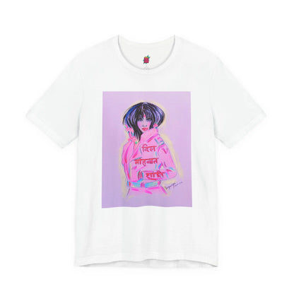 Lady Pink - Pop Art Unisex Tee House of Poco Loco