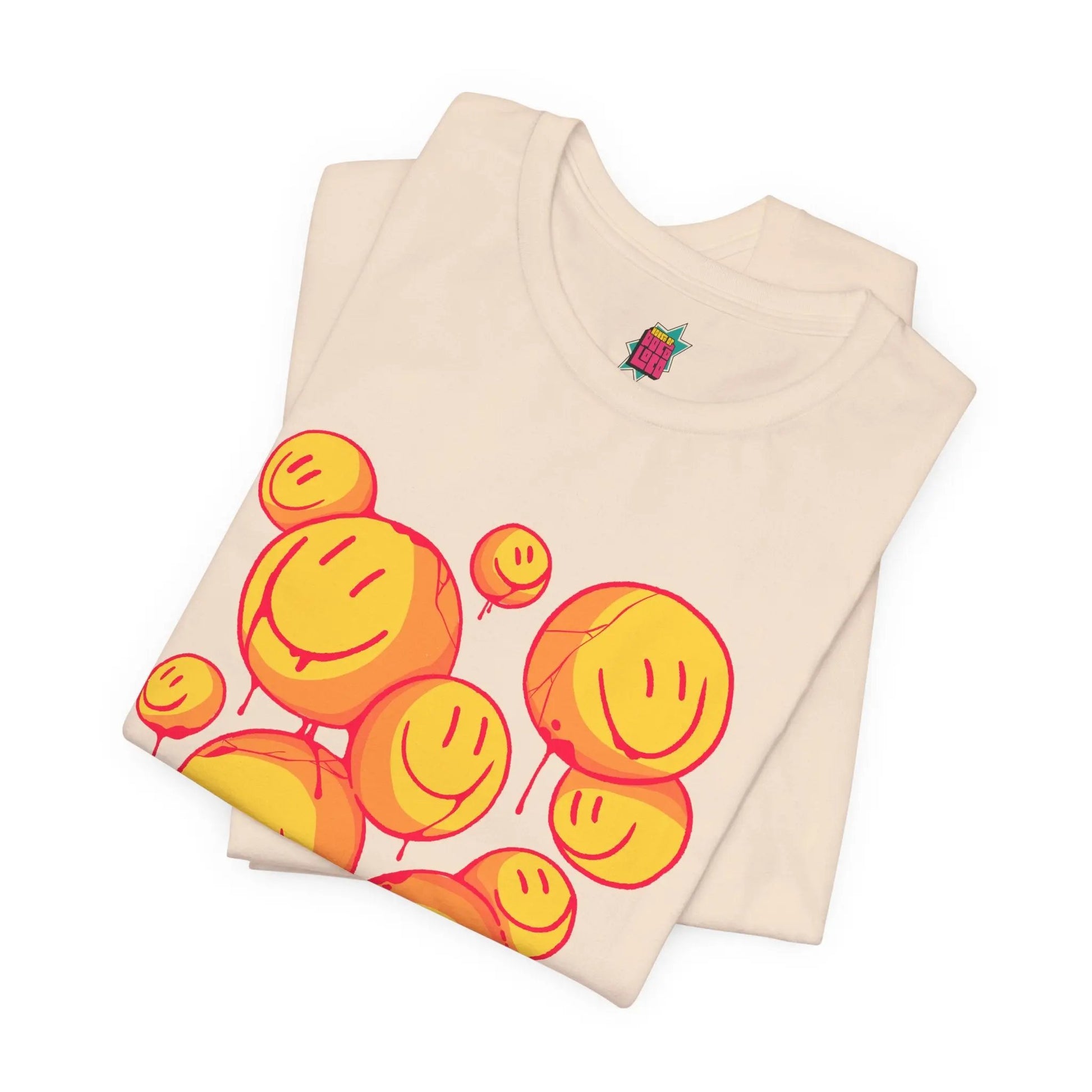 Crazy Smileys - Pop Art T-Shirt Unisex House of Poco Loco