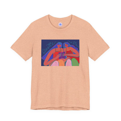 Besties Together - Pop Art Unisex Tee