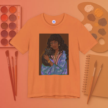 Curly Lady - Pop Art Unisex Tee