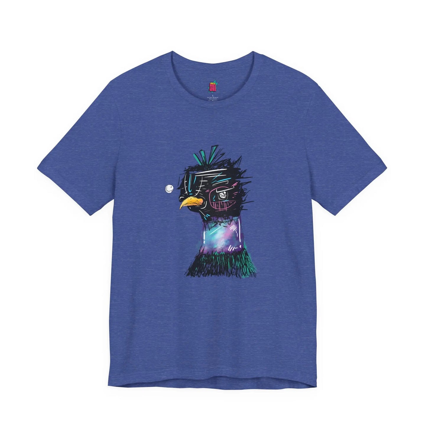 Crazy Cosmic Bird - Pop Art Unisex Tee House of Poco Loco