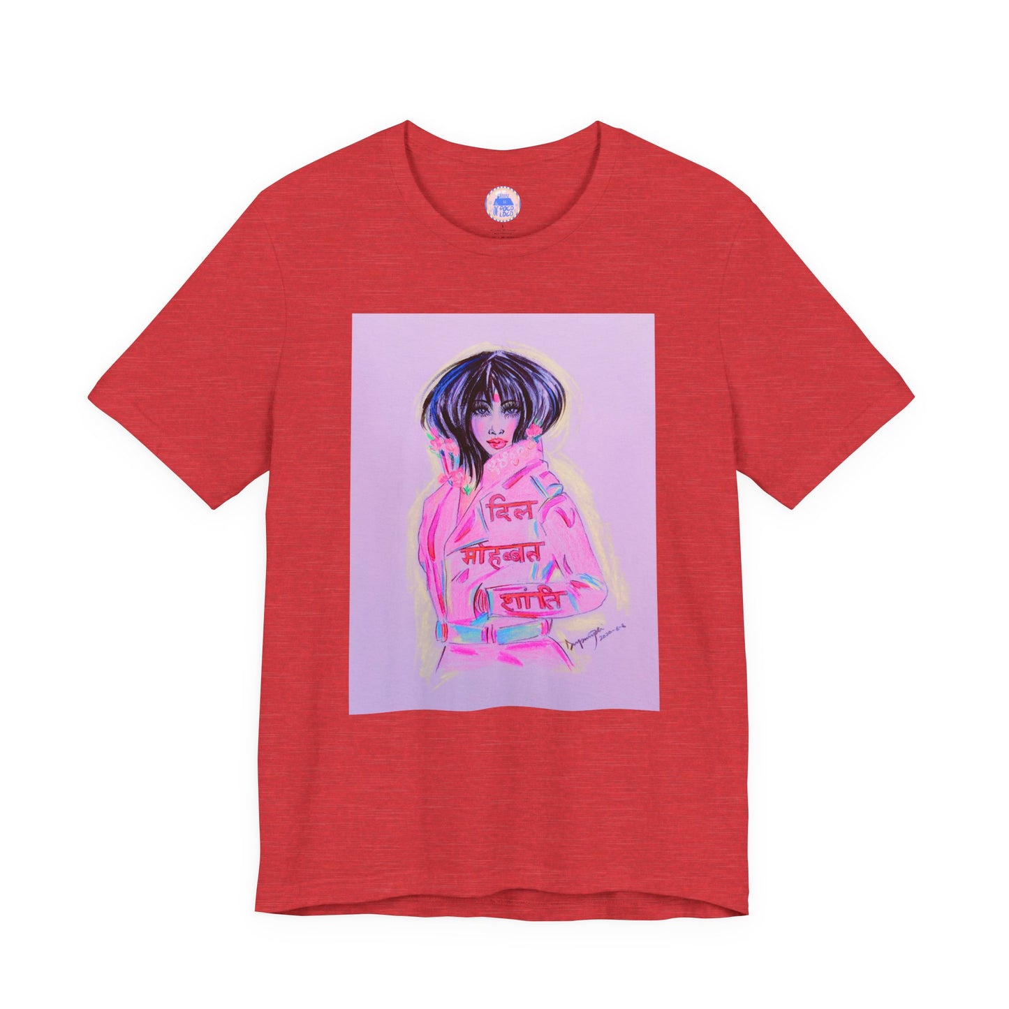 Lady Pink - Pop Art Unisex Tee