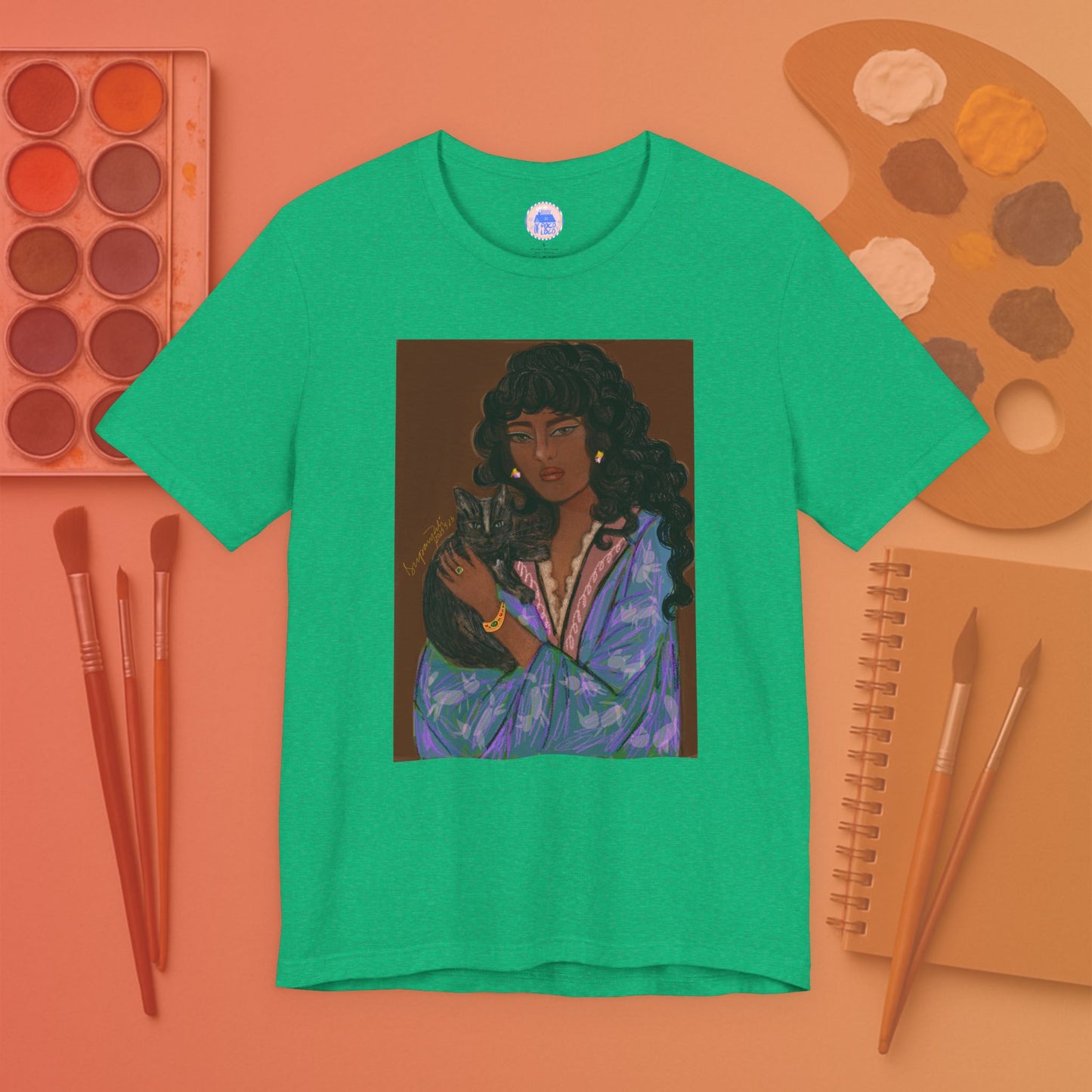 Curly Lady - Pop Art Unisex Tee