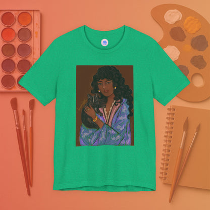 Curly Lady - Pop Art Unisex Tee