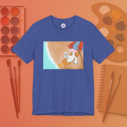 Beach Duck - Pop Art Unisex Tee