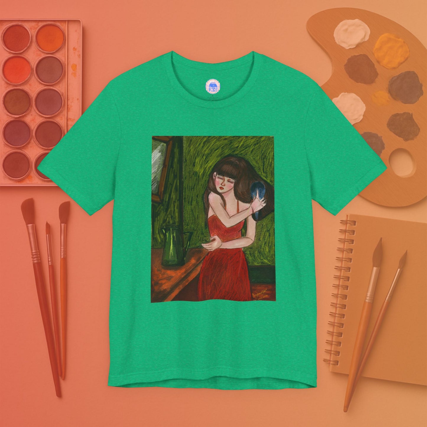 Combing Hair - Pop Art Unisex Tee