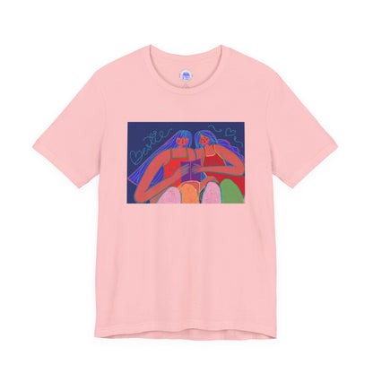 Besties Together - Pop Art Unisex Tee