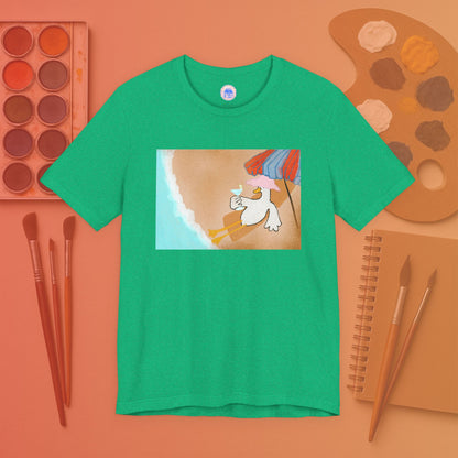 Beach Duck - Pop Art Unisex Tee