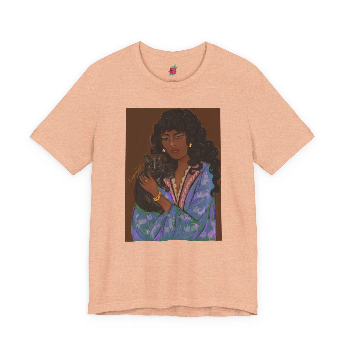 Curly Lady - Pop Art Unisex Tee House of Poco Loco